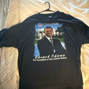 Vintage Yes We Can Obama Tee